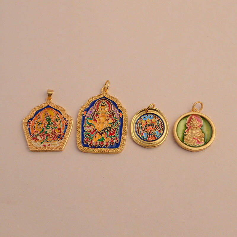 Empower Your Fortune: The Dakini Wealth Goddess Necklace for Women