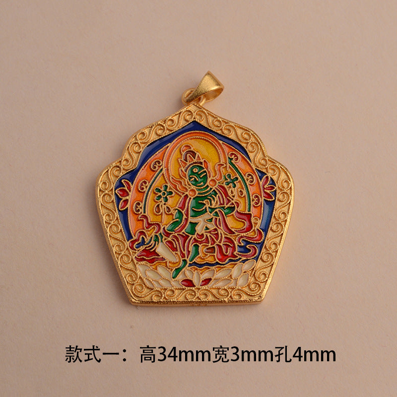 Empower Your Fortune: The Dakini Wealth Goddess Necklace for Women