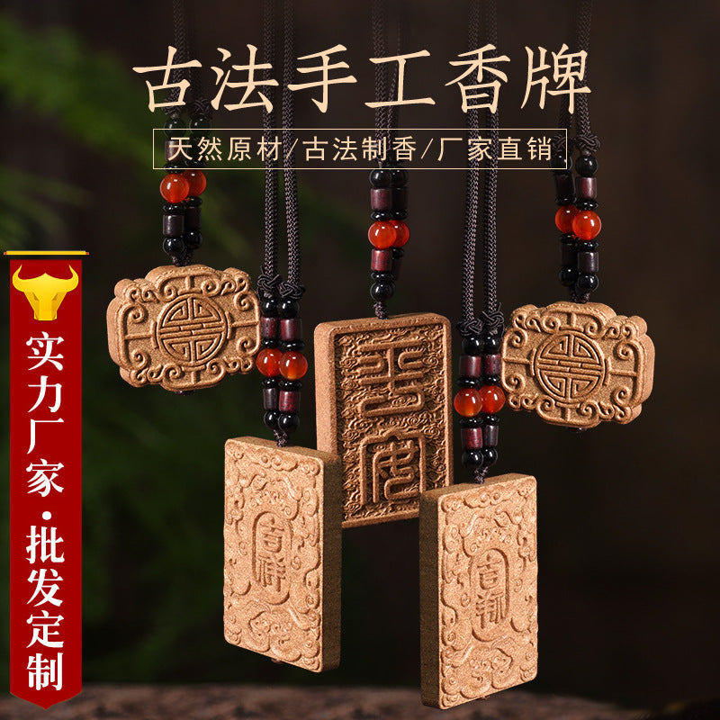 Essence of Tranquility: The Ancient Healing Car Hanging