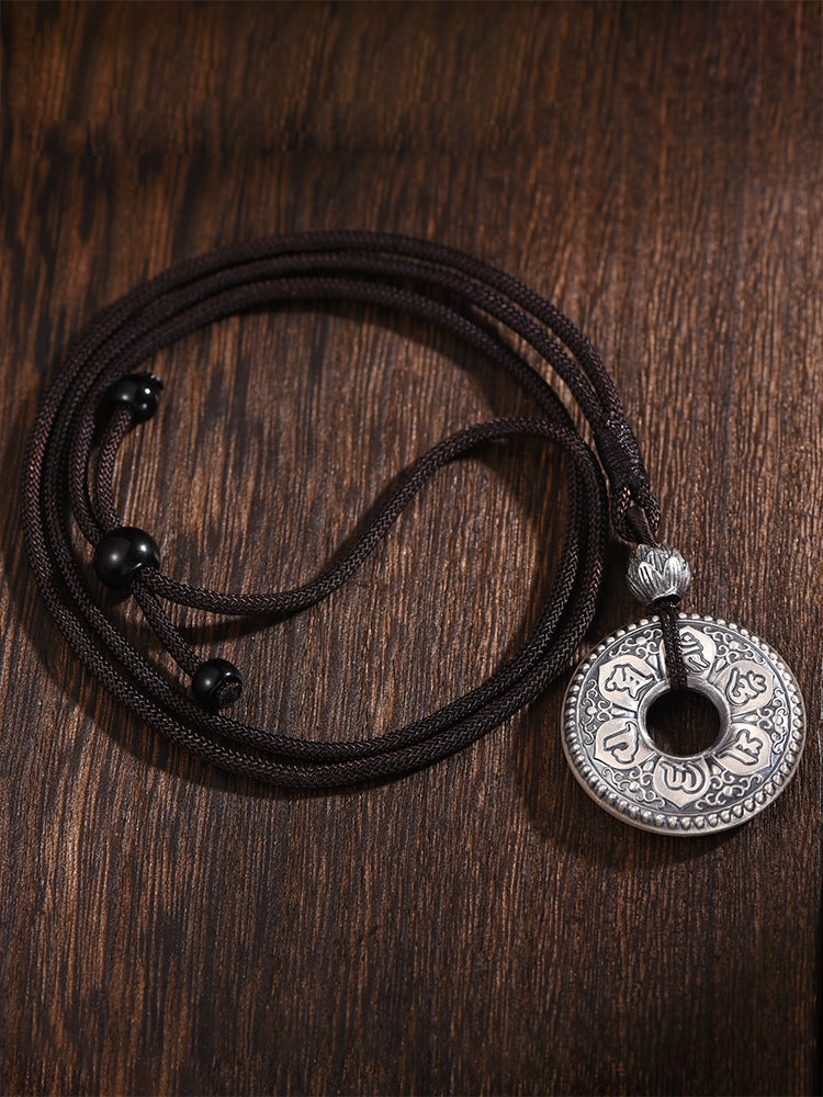 Unleash Inner Calm: The Power of the Mantra and Amulet Necklace