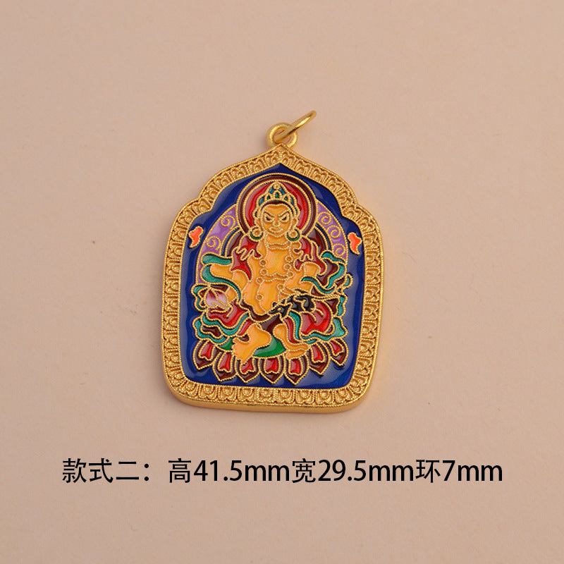 Empower Your Fortune: The Dakini Wealth Goddess Necklace for Women