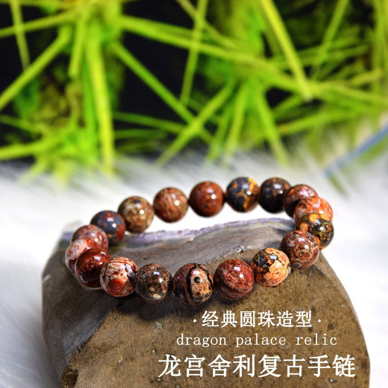 Unleash Cosmic Energy with the Mystical Dragon Palace Shari Bead Bracelet