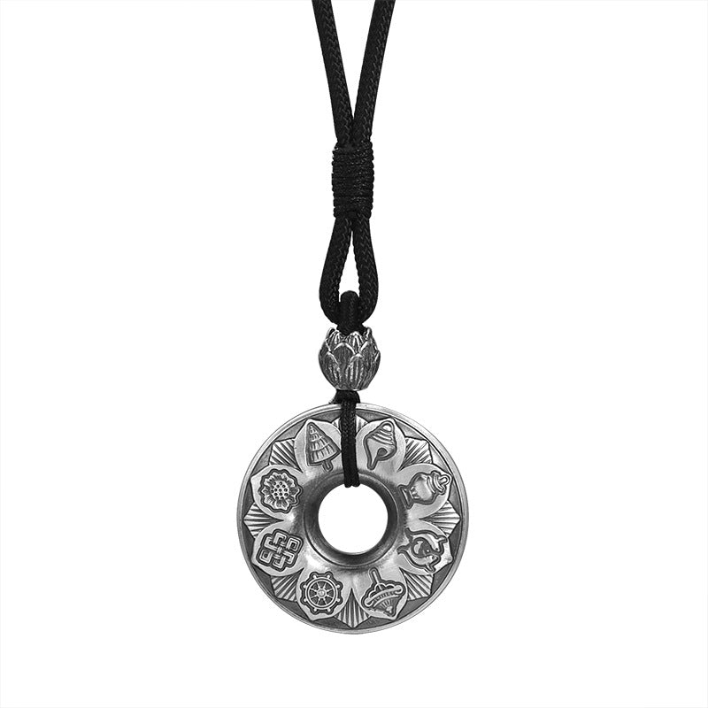 Unleash Inner Calm: The Power of the Mantra and Amulet Necklace