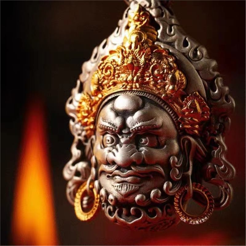 Unleash the Wealth Wave with the Auspicious Yellow Wealth Deity Necklace