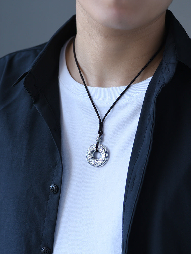 Unleash Inner Calm: The Power of the Mantra and Amulet Necklace
