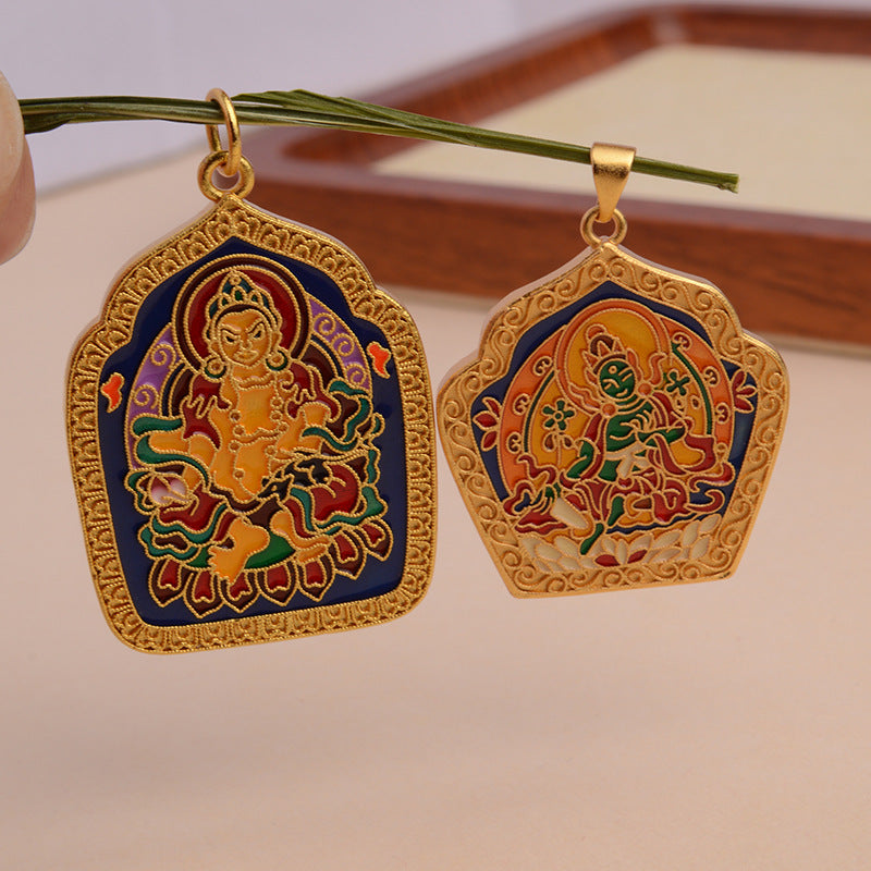 Empower Your Fortune: The Dakini Wealth Goddess Necklace for Women