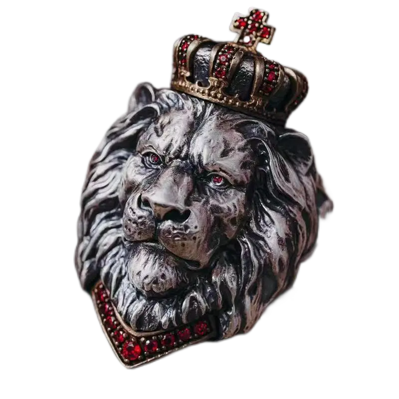 Unleash Your Majesty: The Lion's Might Power Ring