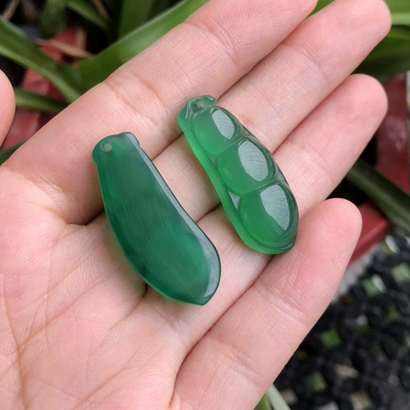 Harvest Abundance: The Chalcedony Fertility and Prosperity Necklace