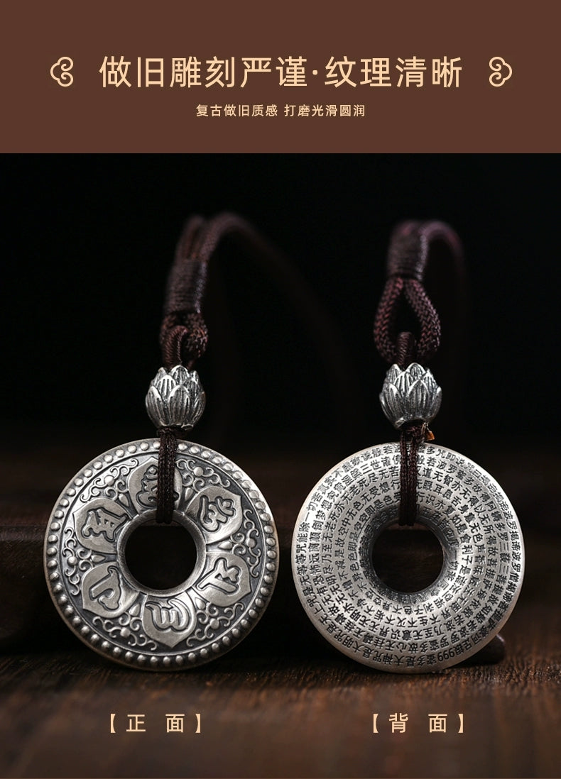 Unleash Inner Calm: The Power of the Mantra and Amulet Necklace