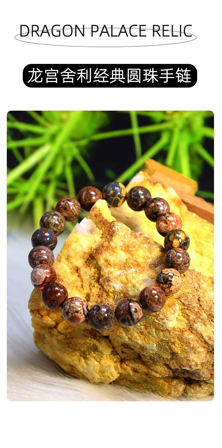 Unleash Cosmic Energy with the Mystical Dragon Palace Shari Bead Bracelet