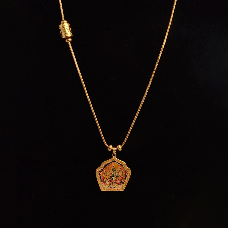 Empower Your Fortune: The Dakini Wealth Goddess Necklace for Women