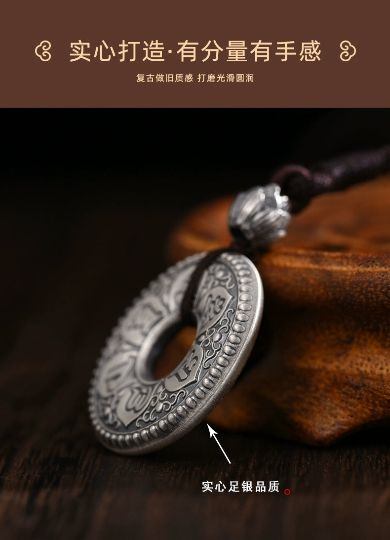 Unleash Inner Calm: The Power of the Mantra and Amulet Necklace