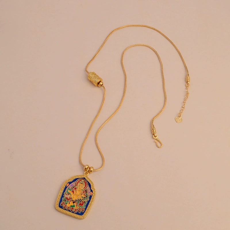 Empower Your Fortune: The Dakini Wealth Goddess Necklace for Women