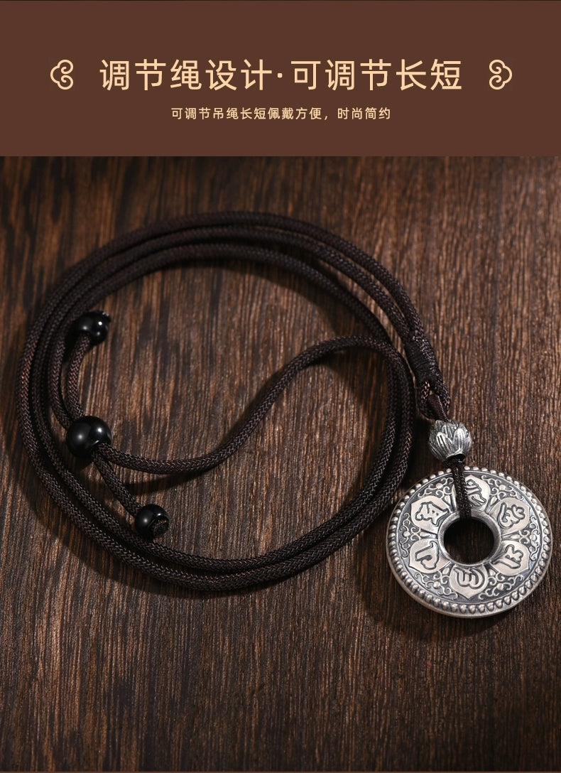 Unleash Inner Calm: The Power of the Mantra and Amulet Necklace