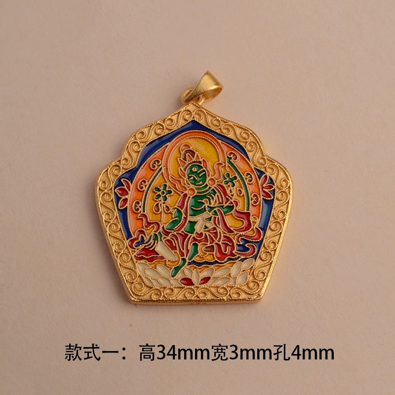 Empower Your Fortune: The Dakini Wealth Goddess Necklace for Women